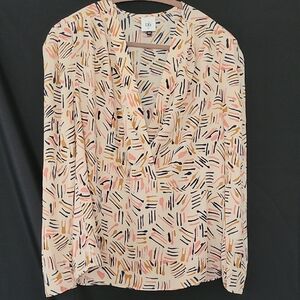 Cabi Women's Multicolor Patterned Top